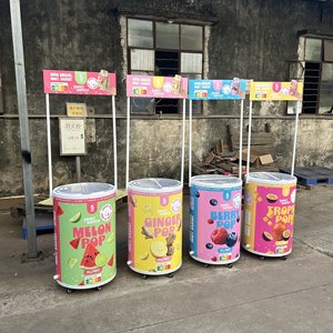 Enfriador de Bebidas Energéticas Personalizado, Redondo, Alto, de Plástico, Promocional, de Espuma, Delgado, para Latas de Cerveza - Product Image 1