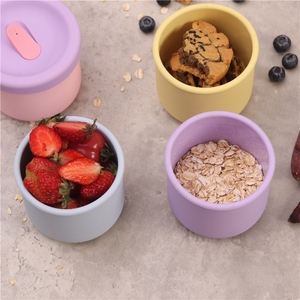 HuiXuan Silicone Bébé Enfants Boîte À Lunch Thermo Enfants Bento Boîte À Lunch Ensemble - Product Image 1