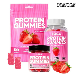Gummies protéinés HDK : Complément délicieux à croquer <span class=keywords><strong>pour</strong></span> <span class=keywords><strong>la</strong></span> récupération musculaire, le soutien énergétique, <span class=keywords><strong>la</strong></span> nutrition sportive, le bien-être des enfants et des adultes - Product Image 1