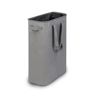Panier à linge autoportant avec poignées portables 48L, panier à linge pliable pour salle de bain, panier à vêtements sales - Product Image 1