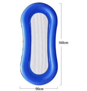 Hamaca flotante de agua, flotador inflable con respaldo, <span class=keywords><strong>silla</strong></span> flotante, cama, sofá, piscina, estera de playa, juguete para piscina - Product Image 3