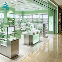 Meubles de magasin de maquillage professionnels en acrylique de luxe, présentoir cosmétique, vitrine commerciale, proposition de design