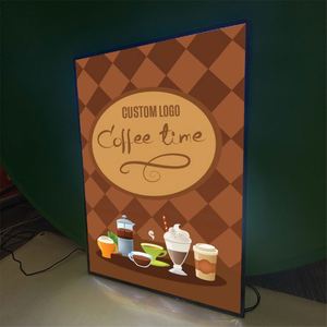 Custom Design High Brightness Led Backlit Poster Frame <b>Light</b> Box Poster Led <b>Light</b> Box - Product Image 1
