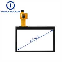 4,3 Zoll TFT IPS Vollbild-LCD mit Kapazitivem Touchscreen