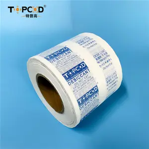 Gran oferta, película de embalaje compuesta, máquina de embalaje de almohadas, industria de papel de regalo desecante en China