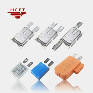HCET HC02 Series Precise snap action bimetal thermostat Current-temperature dual protection for electric motors