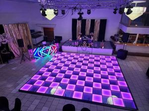 <span class=keywords><strong>Azulejos</strong></span> de pista de baile LED interactivos inalámbricos Club nocturno Video iluminado Acrílico IP65 DMX512 Control Hotel Focos <span class=keywords><strong>Alquiler</strong></span> - Product Image 4
