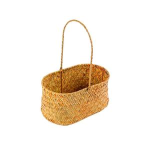Mountain-style handmade rattan <b>basket</b>, similar to the "Three Steps Out of the Mountain" style. - Product Image 4
