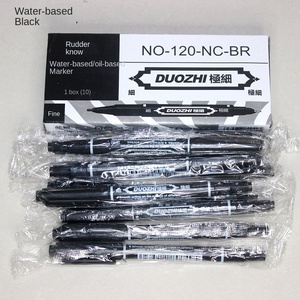 Rotulador de Doble Punta Rudder Knows, Rotulador de Secado Rápido, Rotulador Permanente de Punta Fina para Arte, <span class=keywords><strong>a</strong></span> Base de Aceite, Resistente al Agua, Rotulador Pequeño - Product Image 3