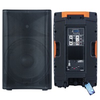 Système de Sonorisation Professionnel 1800 W avec Haut-Parleur de Graves 15 Pouces, Enceinte Amplifiée pour DJ, Matériel Audio pour Fêtes Extérieures, Bocina Parlante