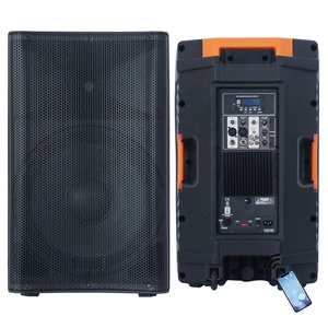 1800w 15 "וופר מקצועי אודיו מופעל pa pa מערכת קול תיבת dj ציוד חיצוני רמקולים bocina parlante - Product Image 4
