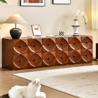 Meuble de salon combiné, armoire de rangement, table de chevet