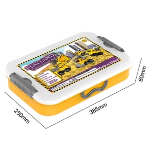 Juguete Educativo Creativo Certificado EN71, Arena Sensorial Moldeable, Arena de Juego Súper Suave, Kit de Arte con Arena para Niños con Camión de Juguete - Product Image 5