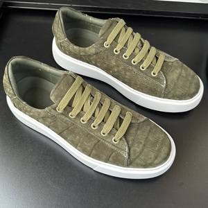 Zapatos Casuales para Hombre - Zapatillas Ligeras con Suela Gruesa y Plantilla de Cuero Genuino, Calzado Casual 100% Piel de Cocodrilo - Product Image 6