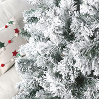 Arbre de Noël décoratif de neige de poudre blanche en gros