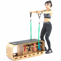 FRE Profession Multifonctionnel Bois Musculation Haltère Banc D'exercice Banc Intérieur Maison Gym Poste De Travail