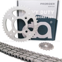 Nouveau Kit de Transmission de moto TITAN 150 TITAN160 en acier chaîne de pignon complète et accessoires de couronne pour motos brésiliennes