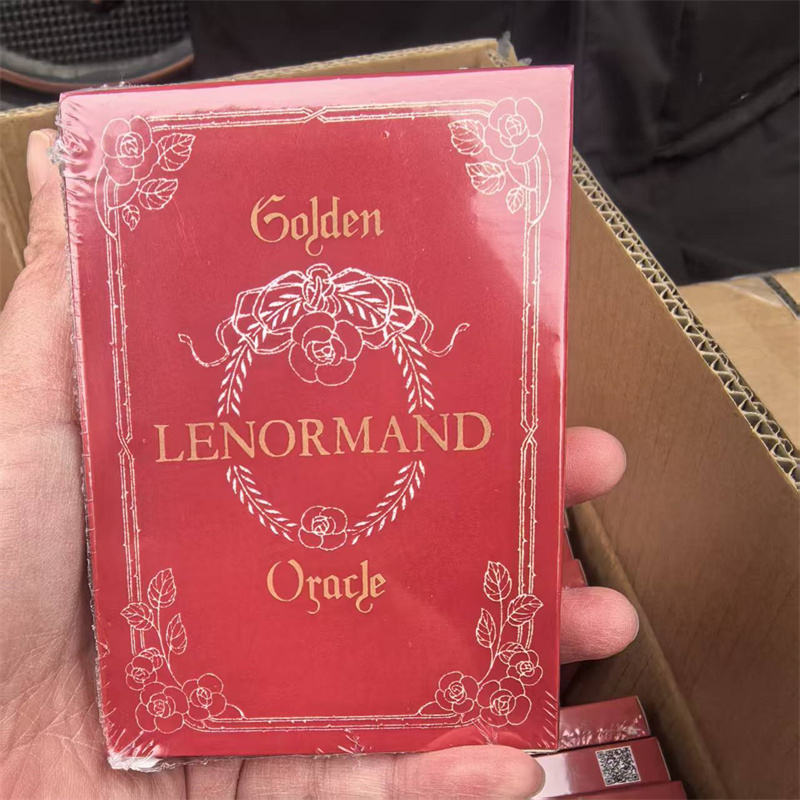 Cartas del Tarot LENORMAND Doradas con Guía para Regalo