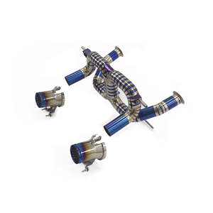 CSZ para <span class=keywords><strong>Lamborghini</strong></span> Aventador <span class=keywords><strong>SVJ</strong></span> 6.5L <span class=keywords><strong>V12</strong></span> Tubo de escape de flujo libre Tubo recto - Product Image 4