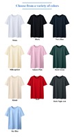 T-shirt Solona Cool 190g pour Homme, 70% Coton 30% Polyester, Grandes Tailles S-5XL, Logo Personnalisé, Uni, Manches Courtes, Respirant