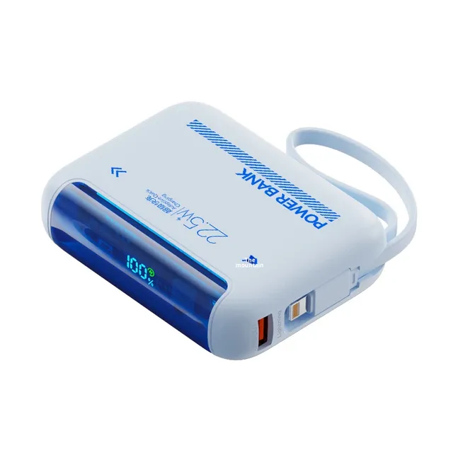 2026 Trending Product 22.5W Fast Charging Type-C Power Bank 10000mAh Portable Compact Custom Logo Gan Tech Japan