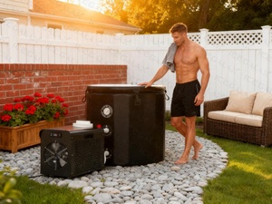 Enfriador de Agua Lite de 0.3 hp con Refrigeración y Calefacción, Control Remoto por Aplicación WiFi, Enfriador de Baño de Hielo para Recuperación - Product Image 2