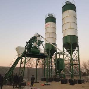 Günstige 60m³/h 90m³/h 120m³/h 150m³/h Betonmischanlage für Autobahn, Brücke, Fertigbeton, Bauarbeiten - Product Image 1