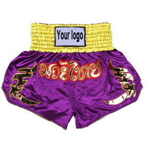 Shorts MMA pour hommes à motif uni, pour le kickboxing, la boxe thaï, le Muay Thai, le grappling, le BJJ, l'entraînement aux arts martiaux, pour les combats et les matchs - Product Image 3