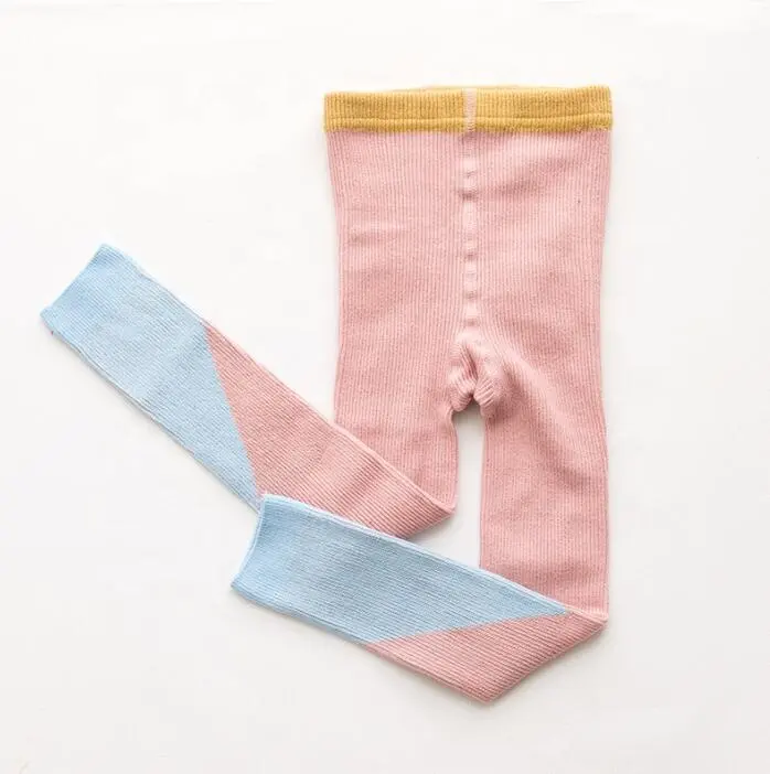 Celana Terusan Legging Anak Perempuan, Jumpsuit Legging Garis-garis Vertikal Musim Semi dan Musim Gugur untuk Anak Perempuan