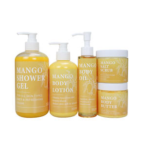 Set de Cuidado Corporal de Cinco Piezas de Marca Privada, Extracto Natural, Hidratación Profunda, Retención de Agua, Para Todo Tipo de Piel, Set de Cuidado Corporal de Mango - Product Image 6