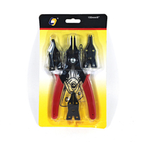 Ensemble de pinces à clips de retenue 4 en 1 pour la réparation automobile et moteur
