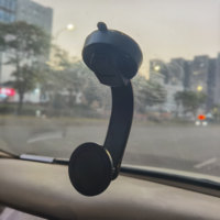 Support de téléphone magnétique pliable et résistant, support de téléphone magnétique pour bureau, mur, voiture, ventouse, pare-brise, tableau de bord, support de téléphone portable, support de fenêtre