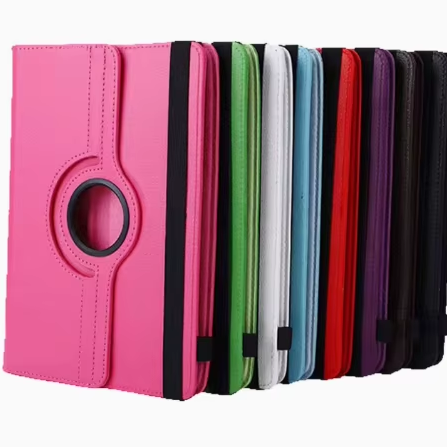 360 Rotating Lightweight Lychee Texture PU Leather Universal Tablet Cover case for ipad 7 8 9 10 10.2 Inch Rotation Case