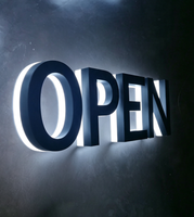 Enseigne lumineuse ODM avec taille, matériau, finition et modules LED personnalisés pour les projets hôteliers, de bureaux et commerciaux