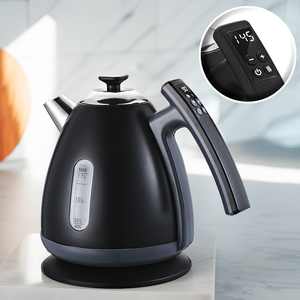 1,7L Smarter Wasserkocher mit Thermostat, Temperaturanzeige, Warmhaltefunktion, 304 Edelstahl, Elektrischer Kessel - Product Image 1