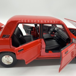 Model Car 1:24 Diecast Toys veicolo High Simulation Ladas 2107 2106 Diecast Model Car Pull Back Car Collection - Product Image 5