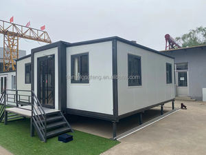 20ft 도매 확장 가능한 샌드위치 패널 하우스 모바일 조립식 모듈 식 20 피트 컨테이너 사무실 컨테이너 하우스 20 피트 럭셔리 - Product Image 3