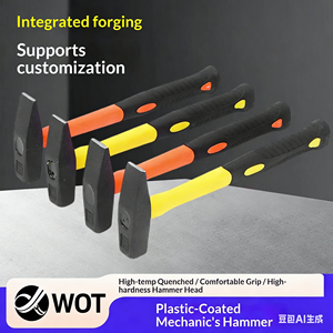 <span class=keywords><strong>Marteau</strong></span> <span class=keywords><strong>de</strong></span> charpentier à tête plate en forme <span class=keywords><strong>de</strong></span> bec <span class=keywords><strong>de</strong></span> canard, avec manche en plastique, anti-vibration, antidérapant, poignée bicolore, pour la construction - Product Image 5