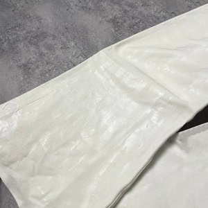 Pantalones Vaqueros Encerados Personalizados, MOQ Bajo, Pantalones de Mezclilla Encerados de Pierna Recta Blancos, Ropa Urbana de Alta Calidad, Vaqueros Holgados Japoneses para Hombre - Product Image 4