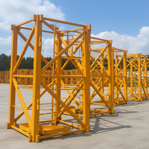 Minigrúa Torre Usada QTZ40, Elevador de Construcción 2019-2022, Capacidad de Carga de <span class=keywords><strong>4t</strong></span>, Longitud de Brazo de 48m, Motor Original Sin Reparar - Product Image 5