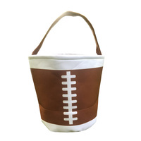 Nouveau Sac Fourre-tout en Toile 2026 pour le Sport (Softball, Football, Baseball, Soccer) et Pâques, Sac de Rangement pour Enfants, Sac à Bonbons d'Halloween pour Enfants
