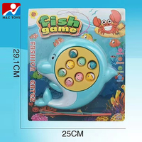 Jeu de pêche électrique pour enfants One Dollar Kids Dolphin avec plateau rotatif, jouet interactif parent-enfant, développe la motricité fine