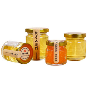 Petits pots <span class=keywords><strong>de</strong></span> miel en verre <span class=keywords><strong>de</strong></span> 30ml 1oz <span class=keywords><strong>MIni</strong></span> Glass Container for Jam Honey Pickle Glass Canning Pots avec bouchon à vis - Product Image 4
