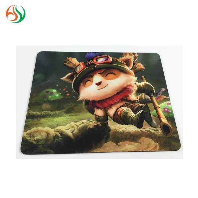 Latest Design Heat Transfer Printing Gaming Desk Pad Custom Pattern Printed Anti Slip Mousepad for Daily Computer Using