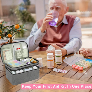 आपातकालीन प्राथमिक चिकित्सा किट नर्स चिकित्सा बैग के साथ चिकित्सा बैग स्वास्थ्य देखभाल डॉक्टर नर्स बैग - Product Image 2