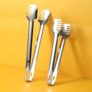 Pinzas para espaguetis de acero inoxidable 316, herramientas dentadas para pasta, aptas para lavavajillas, para buffet y barbacoa - Product Image 2