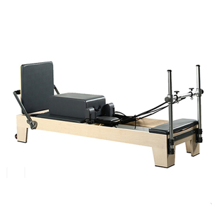 LADYGLOW Meilleures ventes Yoga Pilates Fitness Reformer Machines Haute Qualité Érable Aluminium Cadre Longe Post Pilates Reformer - Product Image 1
