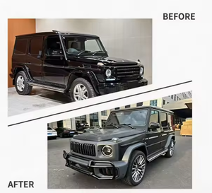Kit de Parachoques Auron para Mercedes G500 W463 2006-2018, Juego Completo Delantero y Trasero con Clips, Piezas de Repuesto para Reparación - Product Image 2