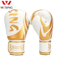 Боксерские перчатки Wesing, кожаные перчатки для тренировок, соревнований по фитнесу, боксерские перчатки