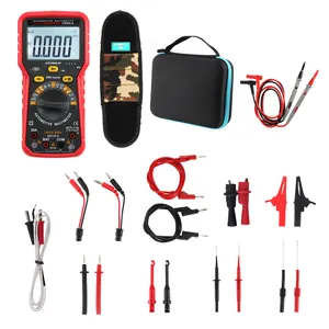 Digital Multimeter with Case, DC AC Voltmeter, Ohm Volt Amp Test Meter and Continuity Test Diode Voltage Tester for Household